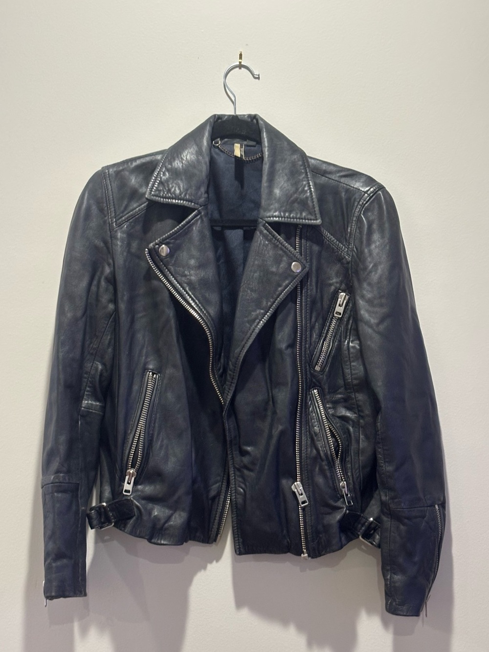 Topshop's genuine leather biker jackets